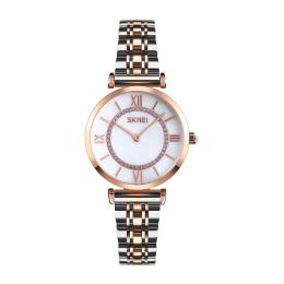 Наручний годинник Skmei 9198TRGWTH-S Rose Gold-Silver-White Lady (1080-1228)