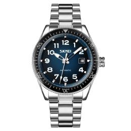 Наручний годинник Skmei 9232SSIBU Silver/blue-steel strap (1080-2351)