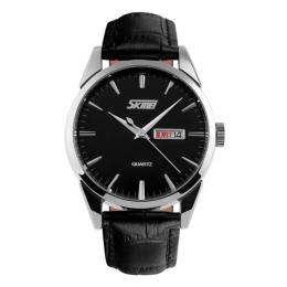 Наручний годинник Skmei 9073SIBKB men Silver Black (1080-1599)