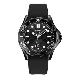 Наручний годинник Skmei 9276PBKBK Silicone Strap Black (1080-1555)