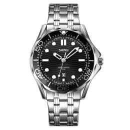 Наручний годинник Skmei 9276SSIBK Strap Silver Black (1080-1552)