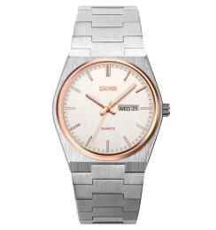 Наручний годинник Skmei 9288SIRGSI Silver-Rose Gold-Silver (1080-1938)