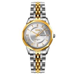Наручний годинник Skmei 9264TGDSI Silver Gold (1080-2412)