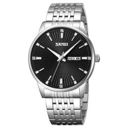 Наручний годинник Skmei 9323SIBK Silver Black (1080-2354)