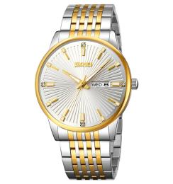 Наручний годинник Skmei 9323TGDSI Silver/Gold-Silver (1080-2355)