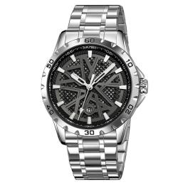 Наручний годинник Skmei 9337SIBK Silver Black (1080-2568)