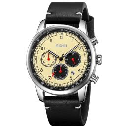 Наручний годинник Skmei 9318BEBK Beige Black (1080-2360)