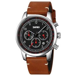 Наручний годинник Skmei 9318BKBN Black Brown (1080-2359)