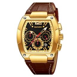 Наручний годинник Skmei 9357GDBN Gold Brown (1080-2957)