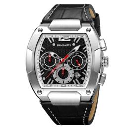 Наручний годинник Skmei 9357SIBK Silver Black (1080-2961)