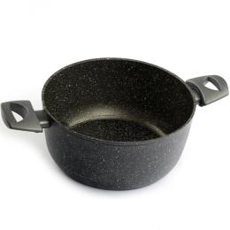 Каструля TVS Mineralia Induction 20 см 2.1 л Gray