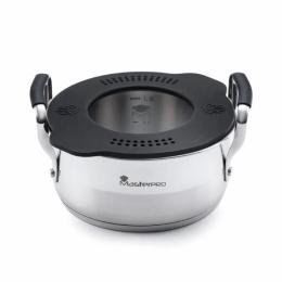 Каструля Bergner MasterPro Smart 16 см 1.5 л Stainless Steel (BGEU-3777)