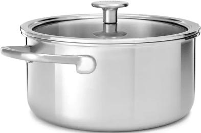 Каструля KitchenAid MSS CC003260-001 Silver 24 см, 4.9 л