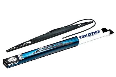 Щітка склоочисника OXIMO каркасна зі спойлером та розпилювачем 550 мм (WUSPR650)