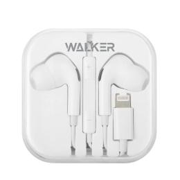 Дротові навушники WALKER i920 Lightning Universal IC White (2710000295501)