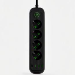 Мережевий фільтр YiWu HP-5-40 Black