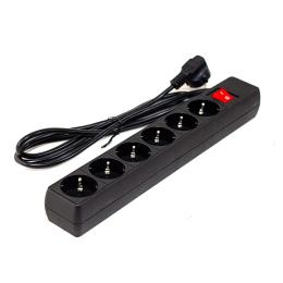 Мережевий фільтр GTL E06K Black 1.8 м (GTL-XH-E06K-1.8B)