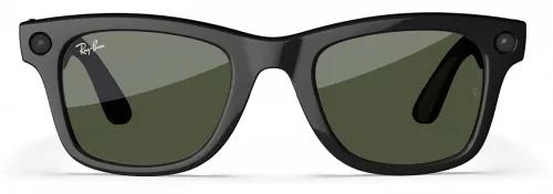 Смартокуляри Ray-Ban Meta Wayfarer Gen 2 Stand.Shiny Black Frame/Clear to Graphite Green Transit.Lens. (RW4012 601/1M 50-2)