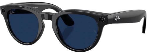 Смартокуляри Ray-Ban Meta Headliner Gen 2 Standard Shiny Black Frame/Clear to Sapphire Transit.Lenses (RW4013 601/MF 51-23)