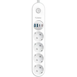 Мережевий фільтр Gelius G-Power Plus GP-PS005 White (00000102217)