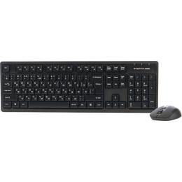 Комплект клавіатура та миша A4Tech FG1200S Wireless Black UKR (4711421003193)