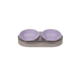 Годівниця подвійна кольорова Me&amp;Pet NMP28 (NMP28-3) Purple