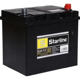 Автомобільний акумулятор Starline 12В 60Агод 510А R Plus (BA SL 60JP)