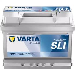 Автомобільний акумулятор Varta Dynamic SLI 12В 61Аг 600А R Plus (561400060)