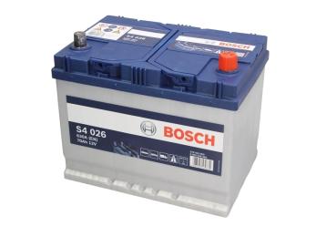 Автомобільний акумулятор Bosch S4 12В 70Агод 630А R Plus (0 092 S40 260)
