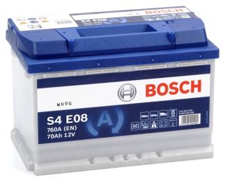 Автомобільний акумулятор Bosch S4 12В 70Агод 760А R Plus (0 092 S4E 081)