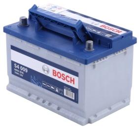 Автомобільний акумулятор Bosch S4 12В 74Агод 680А L Plus (0 092 S40 090)
