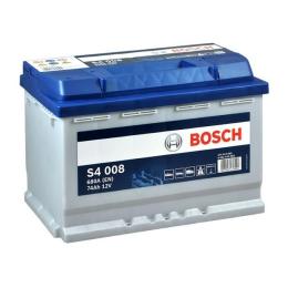 Автомобільний акумулятор Bosch S4 12В 74Агод 680А R Plus (0 092 S40 080)