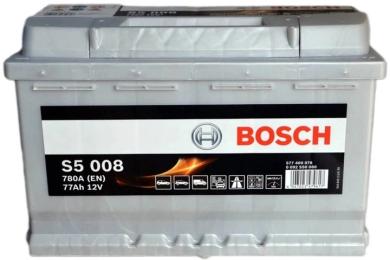 Автомобільний акумулятор Bosch S4 12В 77Агод780А R Plus (0 092 S50 080)