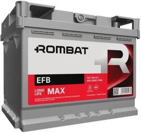 Автомобільний акумулятор ROMBAT 6CT-60 (0) EFB Start-Stop (F260)