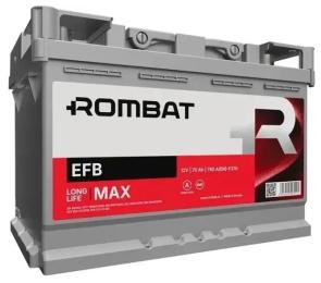 Автомобільний акумулятор ROMBAT 6CT-70 (0) Champion EFB Start-Stop (FC270)