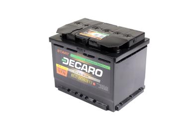 Автомобільний акумулятор Decaro 60Ah-12v START LEN480 (6СТ-60 АЗ (1) S)
