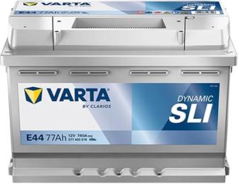 Автомобільний акумулятор Varta Dynamic SLI 12В 77Аг 780А R Plus (577400078)