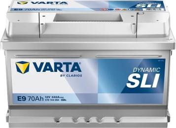 Автомобільний акумулятор Varta Dynamic SLI 12В 70Аг 640А R Plus (570144064)