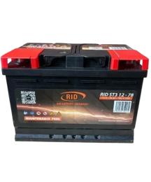 Автомобільний акумулятор RID ST3 12V 78Ah (RID ST3 12-78)
