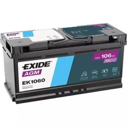 Автомобільний акумулятор Exide START-STOP AGM 106Ah 950EN (EK1060)