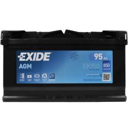 Автомобільний акумулятор Exide AGM 12V 95Ah 850A R Plus 353 х 175 х 190 мм (EK950)