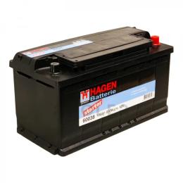 Автомобільний акумулятор HAGEN BATTERIE 12V 100Ah 830A R Plus 353 х 175 х 190 мм (60038)