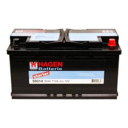 Автомобільний акумулятор HAGEN BATTERIE 12V 95Ah 740 A R Plus 353 х 175 х 190 мм (59314)