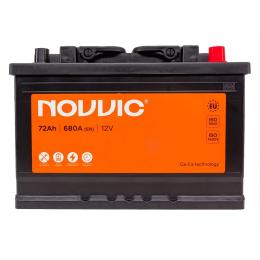 Автомобільний акумулятор NOVVIC 12 V 72 Ah 680 A R Plus 276 х 175 х 190 мм (JP0720)