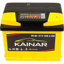 Акумулятор автомобільний KAINAR STANDART 60Ah (+/-) (550EN) (060 2611120)