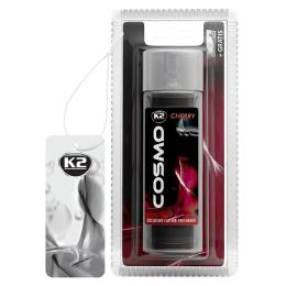 Автомобільний ароматизатор K2 Cosmo Cherry з картонною підвіскою 50 мл (V202)