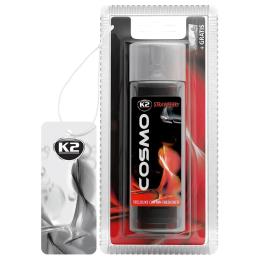 Автомобільний ароматизатор K2 Cosmo Strawberry з картонною підвіскою 50 мл (V206)