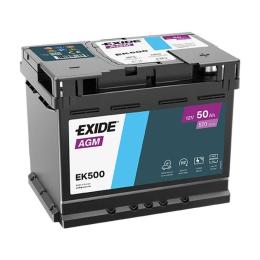Автомобільний акумулятор Exide AGM 50Ah (EK500)