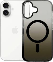 Чохол-накладка BeCover FIBRA Shock-Proof case with MagSafe для Apple iPhone 17 Black (715439)