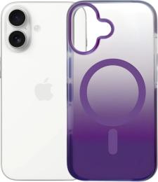 Чохол-накладка BeCover FIBRA Shock-Proof case with MagSafe для Apple iPhone 17 Deep Purple (715442)